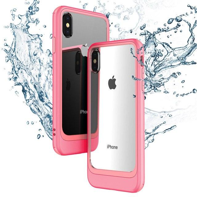 Phone Case - Luxury Shockproof PC + TPU Protection Case For iPhone X XS XR XS Max 8 7/Plus