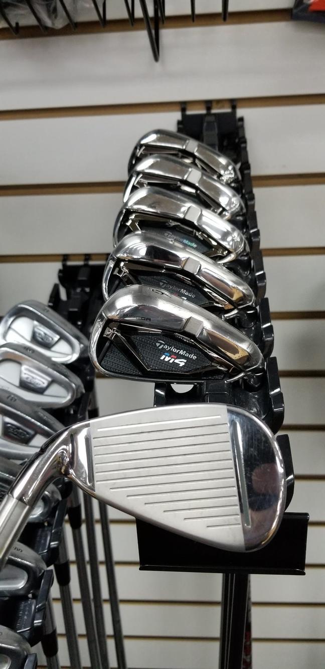 Used Taylormade M4 5i-pw Graphite Regular Golf Iron Or Hybrid Sets