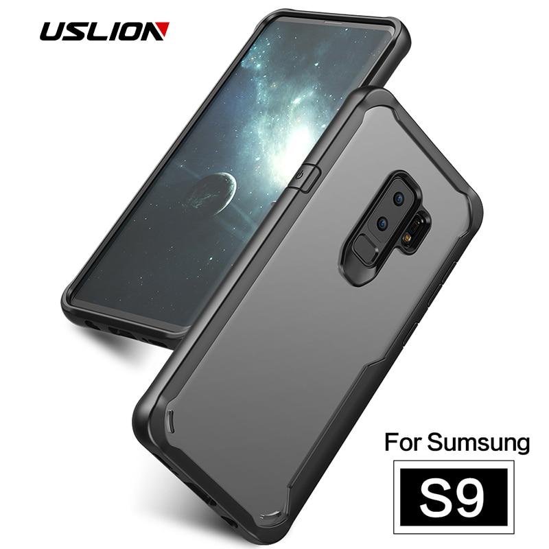 Phone Case - Luxury Double Protection Clear Acrylic & Soft TPU Shockproof Phone Case For Samsung Galaxy Note9/8 S9/S8 Plus