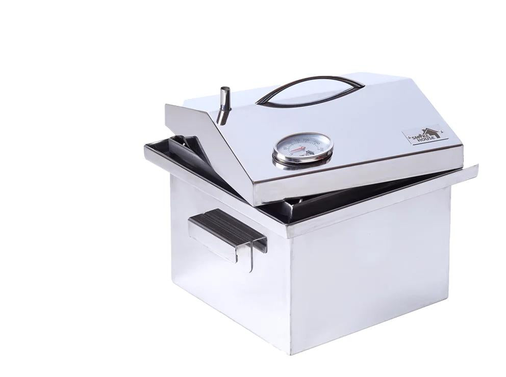 BBQ GRILL SMOKEHOUSE - MEAT, FISH STAINLESS STEEL, PICNIC AT HOME