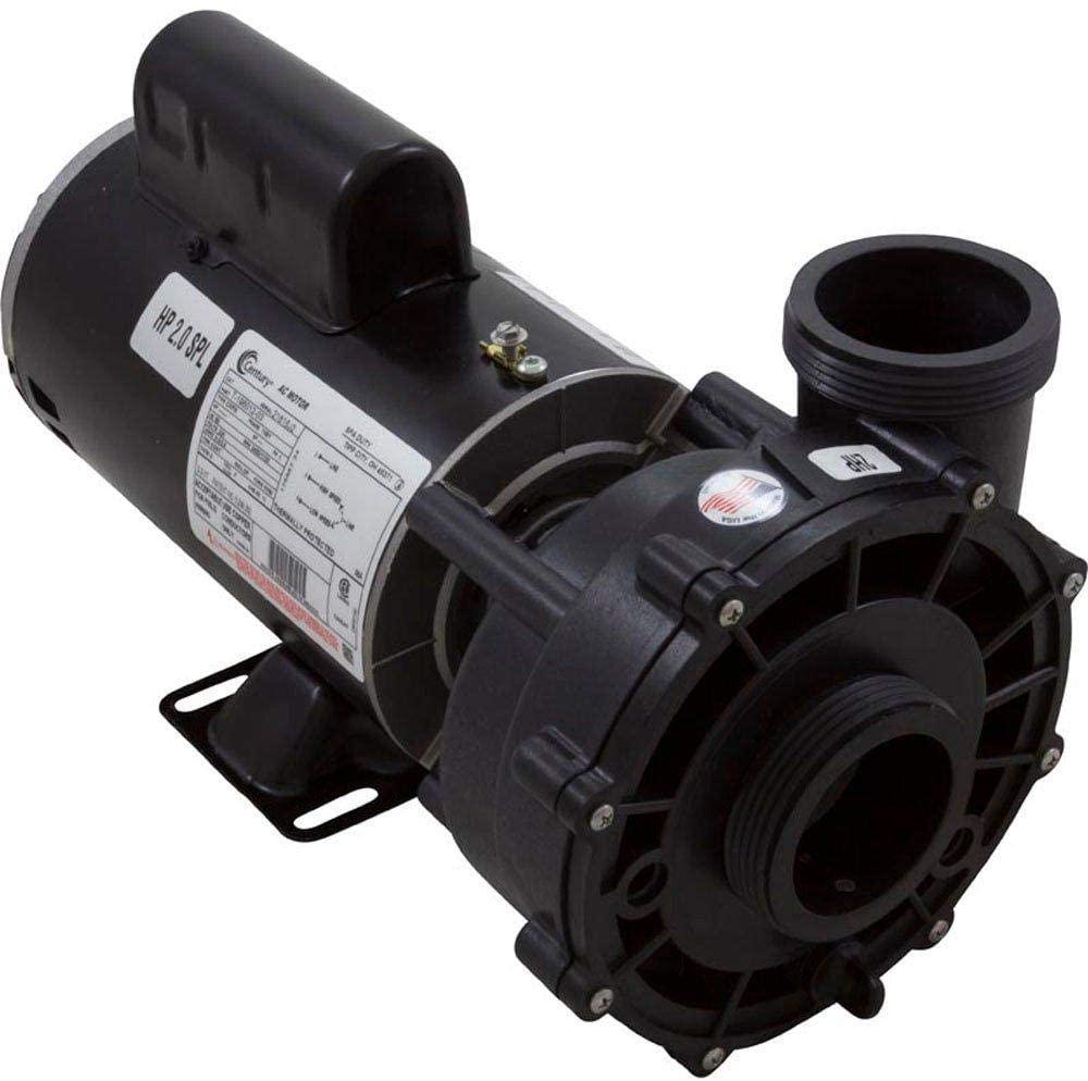 Waterway EX 2 48-Frame 2HP Dual-Speed Spa Pump, 2in. Intake, 2in. Discharge, 230V 3421021-1U