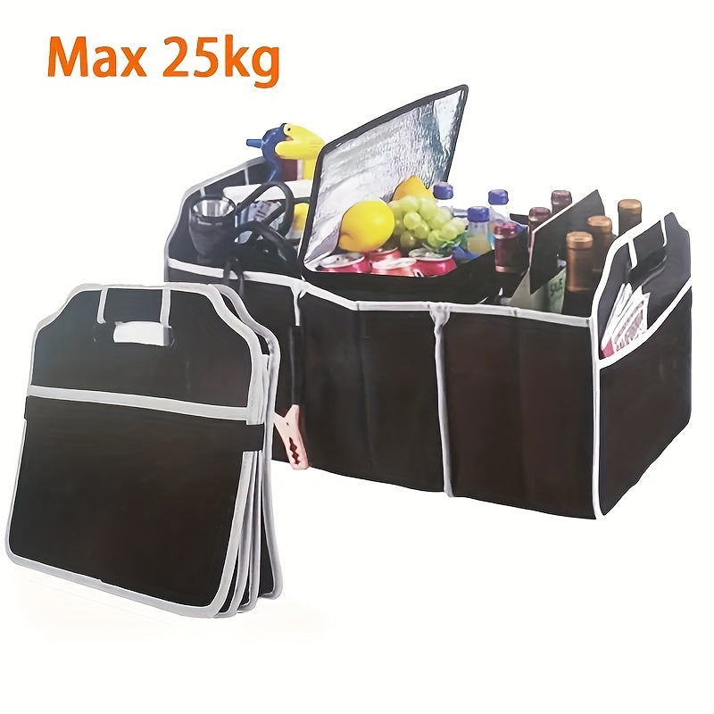 Maximize Your Car StoraSpace With This Universal Car Trunk Organizer!