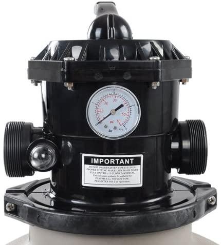 AV Prime Inc. 16" in / Above Ground Swimming Pool Sand Filter w/ Valve