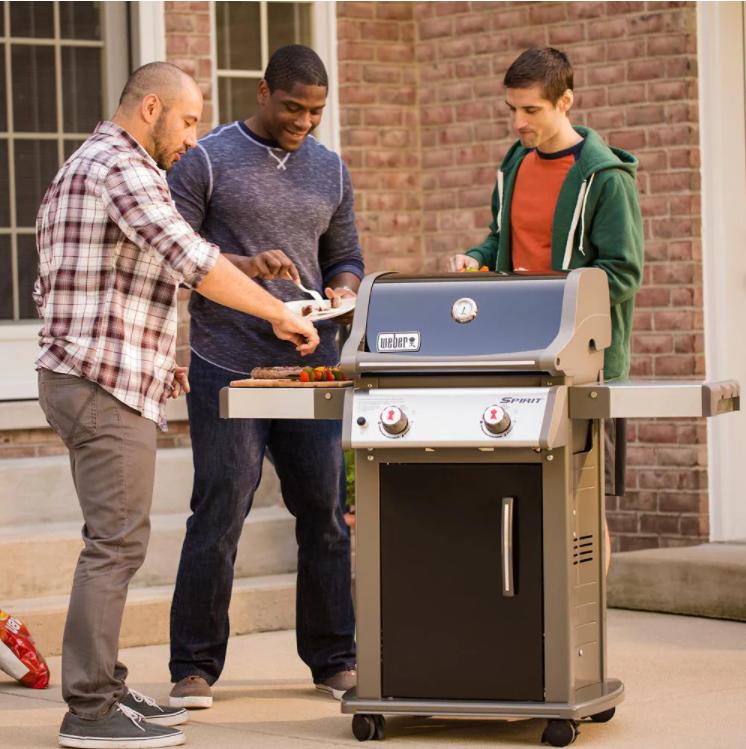 Weber Spirit E-210 Gas Grill Liquid Propane 2-Burner Model:46110001!! BRAND NEW