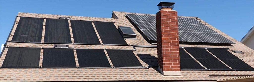 SolarPoolSupply Highest Performing Design - DIY Solar Pool Heater System Kit - 15-20 Year Life Expectancy - Made in USA [4-4x10 / 1.5" I.D. Header]