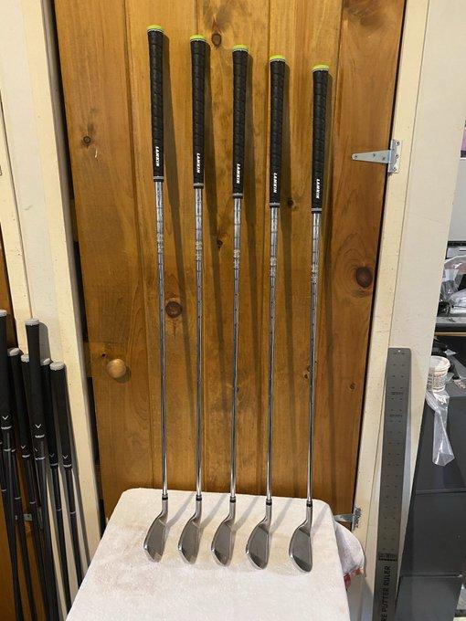 Used Men's XXIO Right Handed Xxio X Iron Set Stiff Flex Steel Shaft