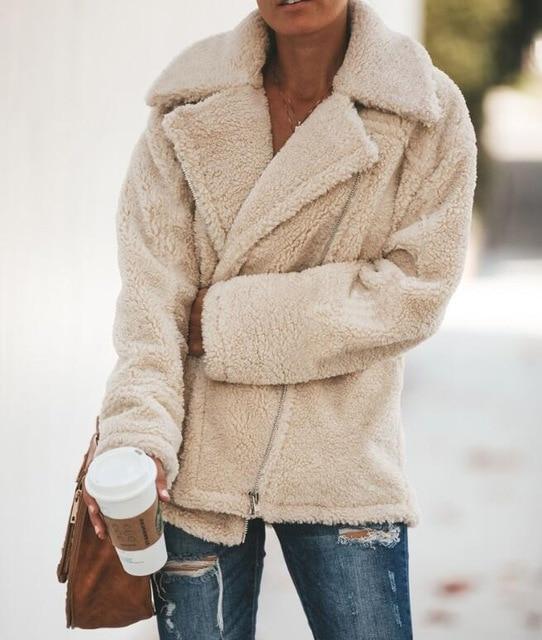 Winter Fashion Teddy Coat