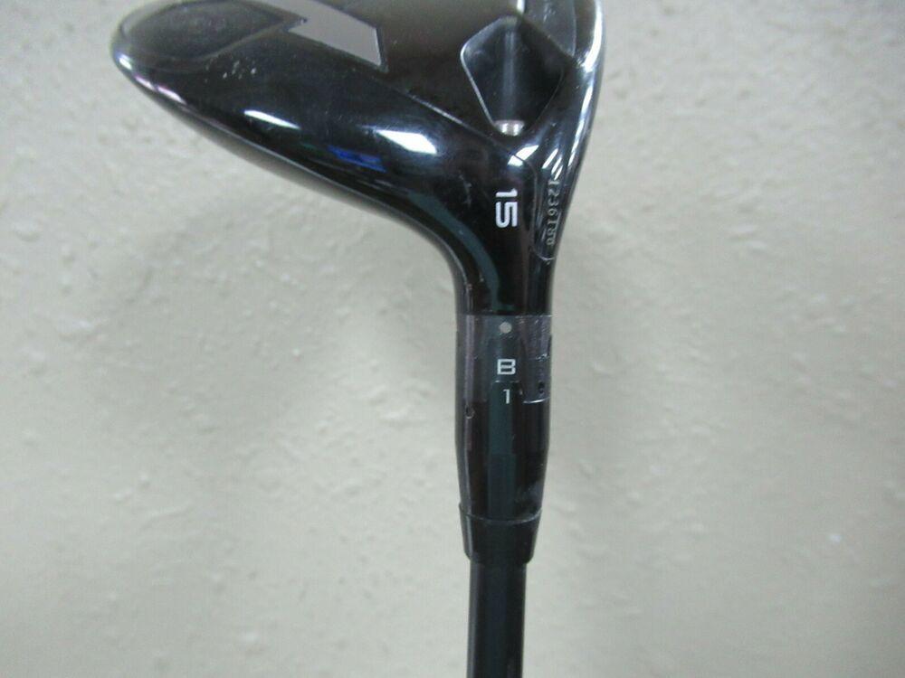 TITLEIST TS3 FAIRWAY WOOD #3 15* HAND CRAFTED HZRDUS 75g 6.0 STIFF F GRAPHITE