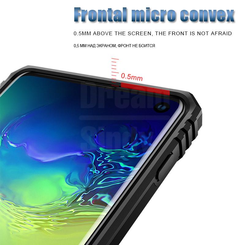 Luxury Armor Soft Shockproof Case On The For Samsung Galaxy S8 S9 S10 Plus S10e Note 8 9
