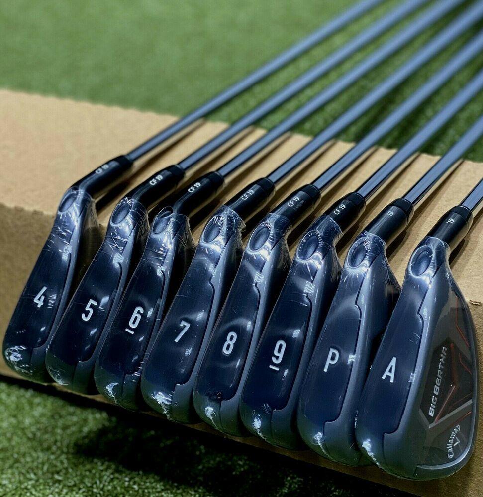 Callaway Golf Big Bertha 19 Iron Set 4-AW Steel KBS MAX 90 Regular R-Flex #78661