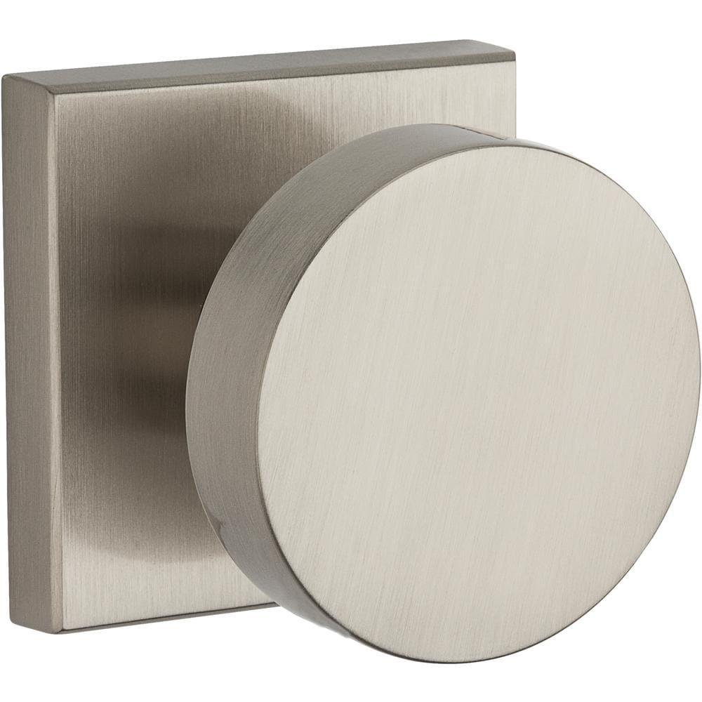 Reserve Contemporary Satin Nickel Square Hall/Closet Door Knob