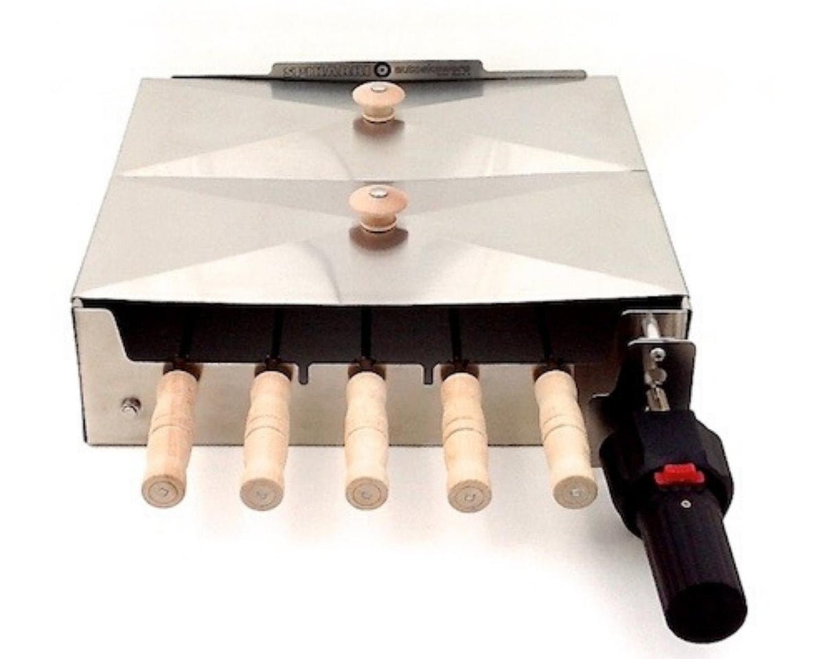 Spinarri 543 -Motorized kebob skewers for your existing gas / charcoal BBQ grill