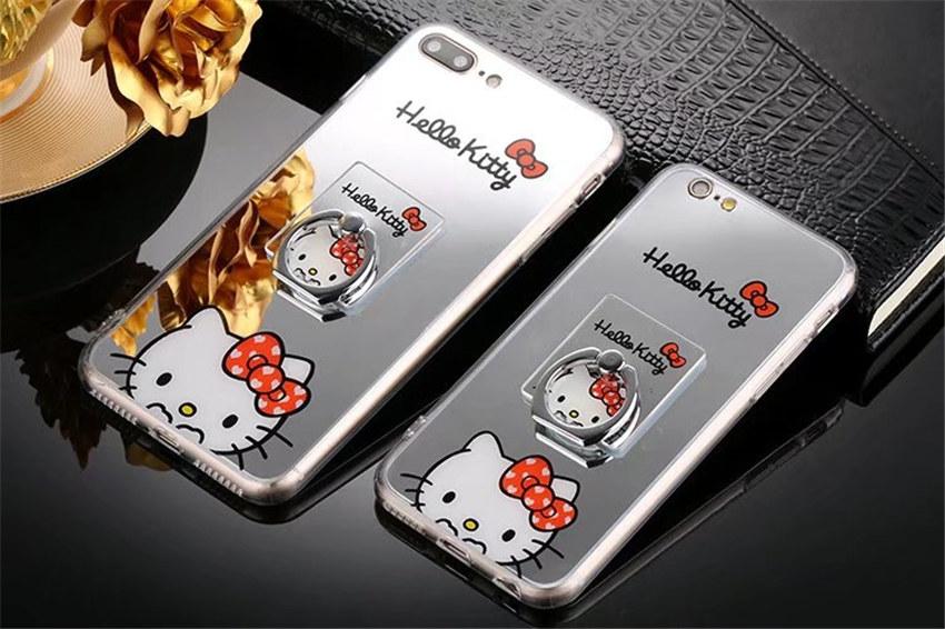 Phone Case - Ultra Thin Clear Mirror Cute Case For Samsung Galaxy S9 S8 Note8