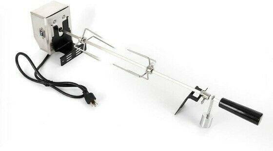 Rotisserie Roaster Spit Rod, Electric Motor 4W x10-15kfg & Parts Stainless Steel
