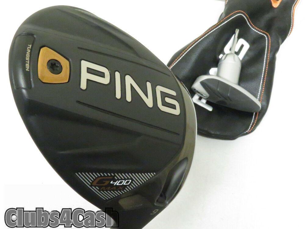PING G400 Max Driver 9* Alta CB 55 Regular Flex +Cover & Tool .. MINT