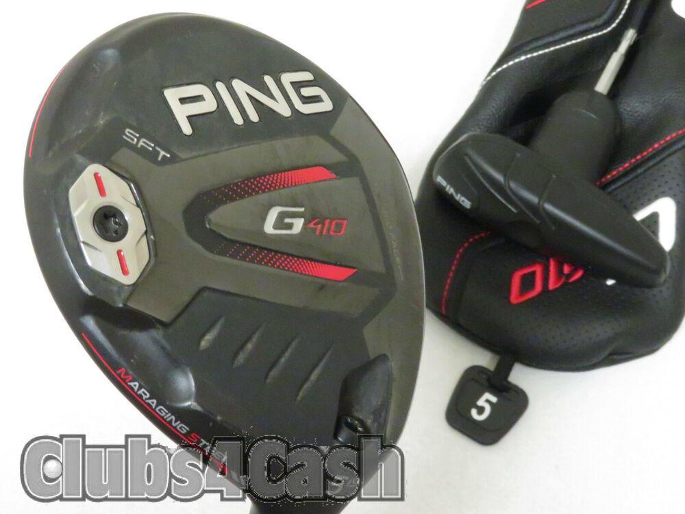 PING G410 SFT Fairway 19* 5 Wood Alta CB 65 Stiff Flex +Cover