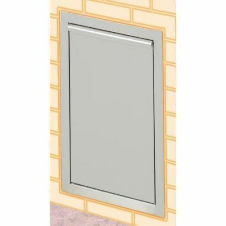 Stainless Steel Tilt-out Tank Door - Liquid Propane