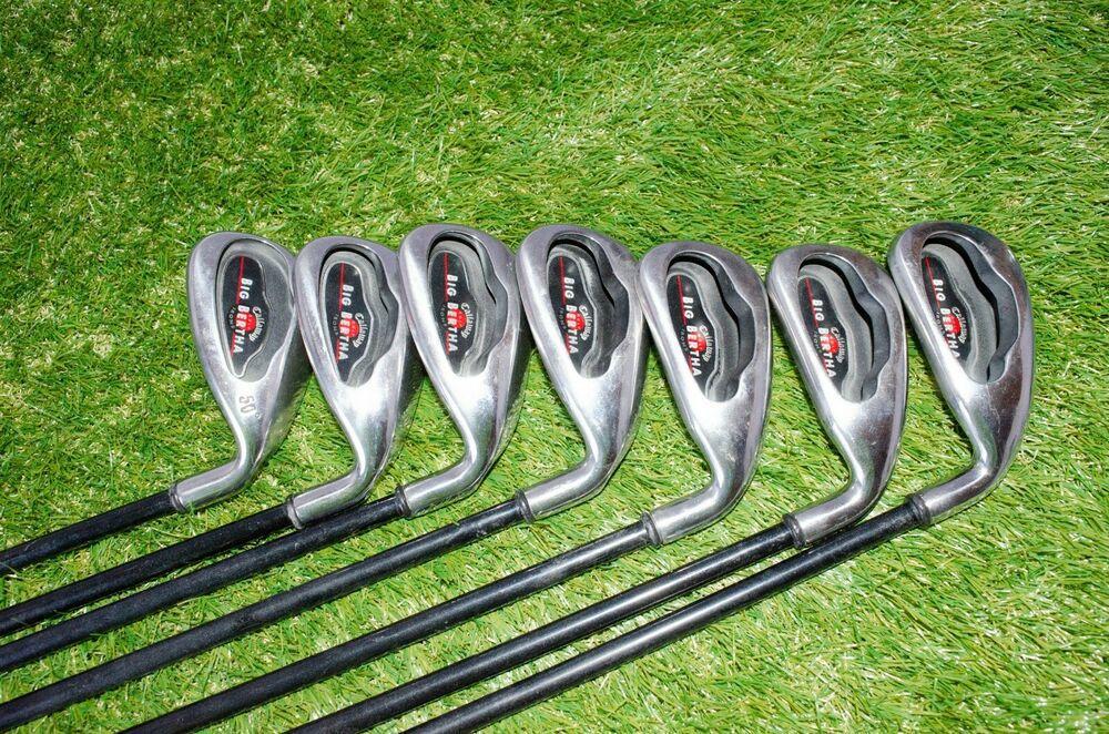 Callaway	Big Bertha	6-10 W Iron Set	Right Handed	37"	Graphite	Regular	New Grip