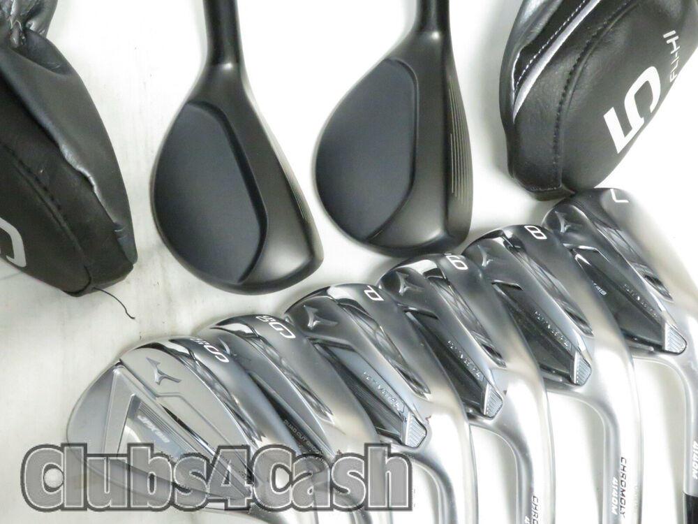 MIZUNO JPX Hot Metal Combo Fli Hi 5H 6H 7-P,G,S Irons Graphite Regular MINTy