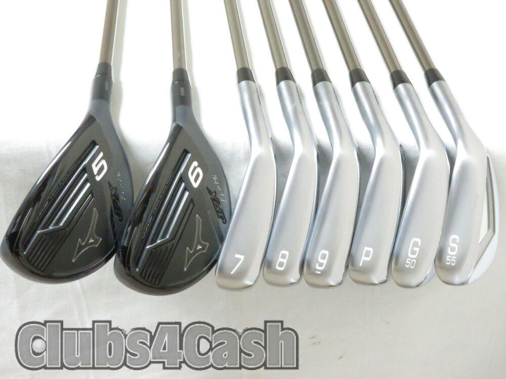 MIZUNO JPX Hot Metal Combo Fli Hi 5H 6H 7-P,G,S Irons Graphite Regular MINTy