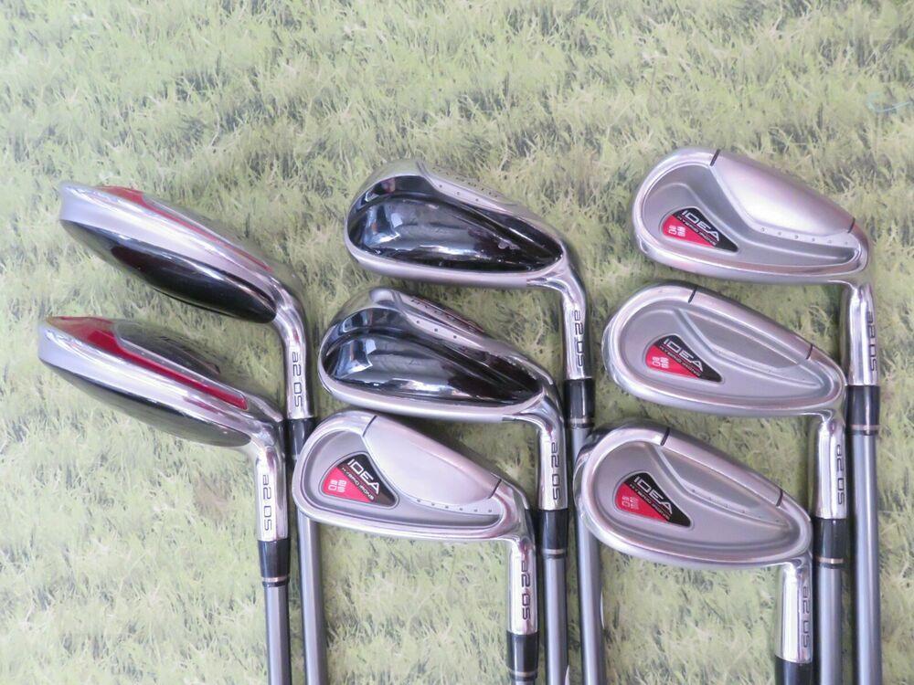 Adams IDEA A2 OS 3,4 5-PW Hybrid/Irons Grafalloy Prolaunch REGULAR