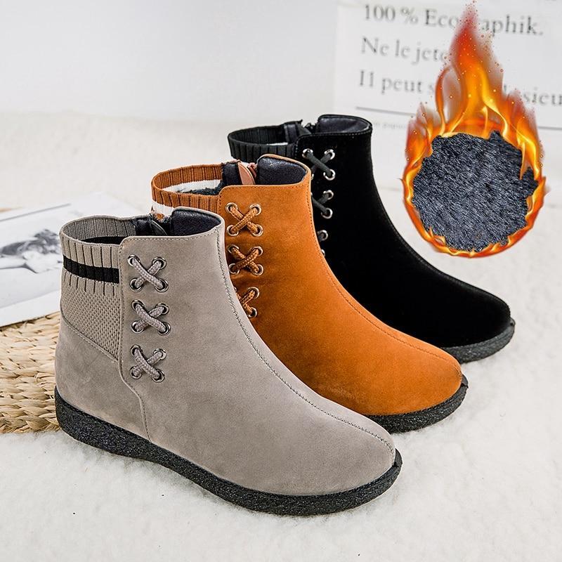 New Winter Warm Women Ankle Boots