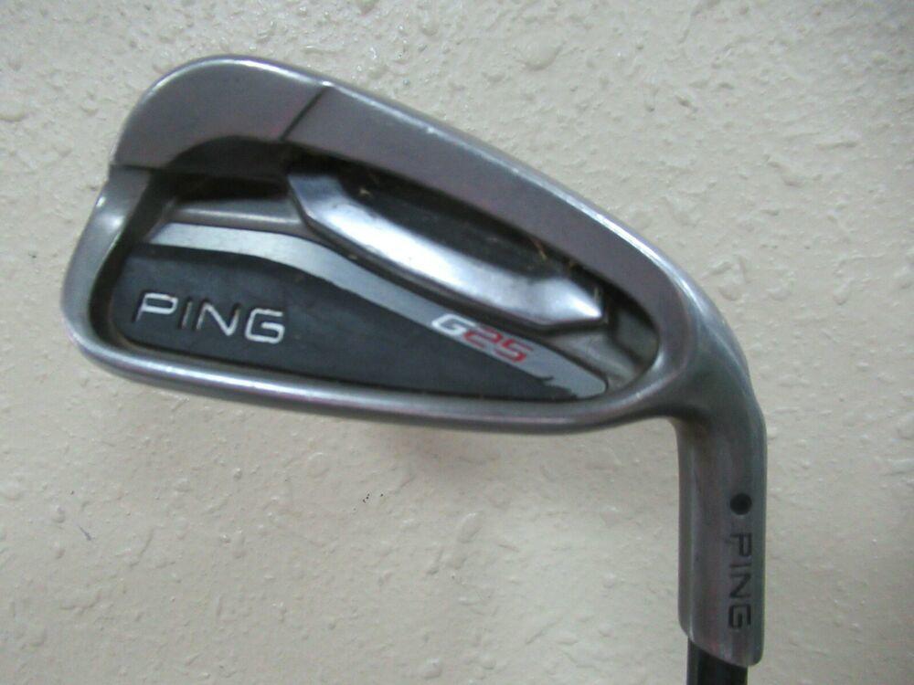 PING G25 BLACK DOT N SET 5 - PW UW PING AWT PING TFC 189 REGULAR F