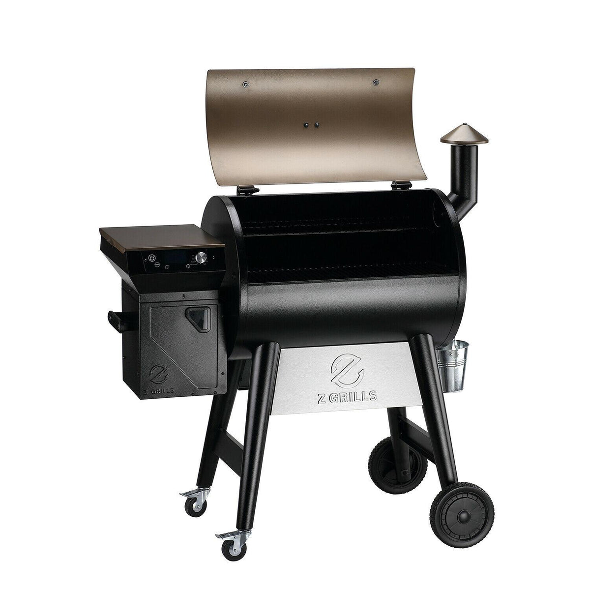 Z GRILLS ZPG-7002C Wood Pellet Grill BBQ Smoker Digital Control 697 sq. in.