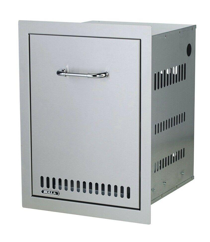 Bull Outdoor Kitchen BBQ Island Propane Storage Drawer Stainless Steel 16"x22"