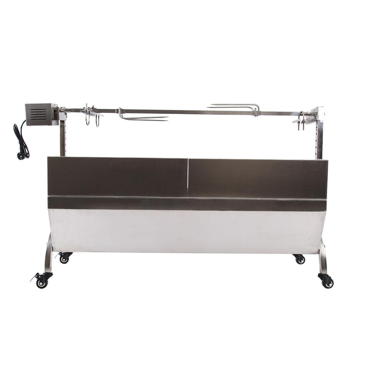 Large Stainless Steel Roaster Rotisserie BBQ Cooking Pig Lamb Chicken BBQ Party