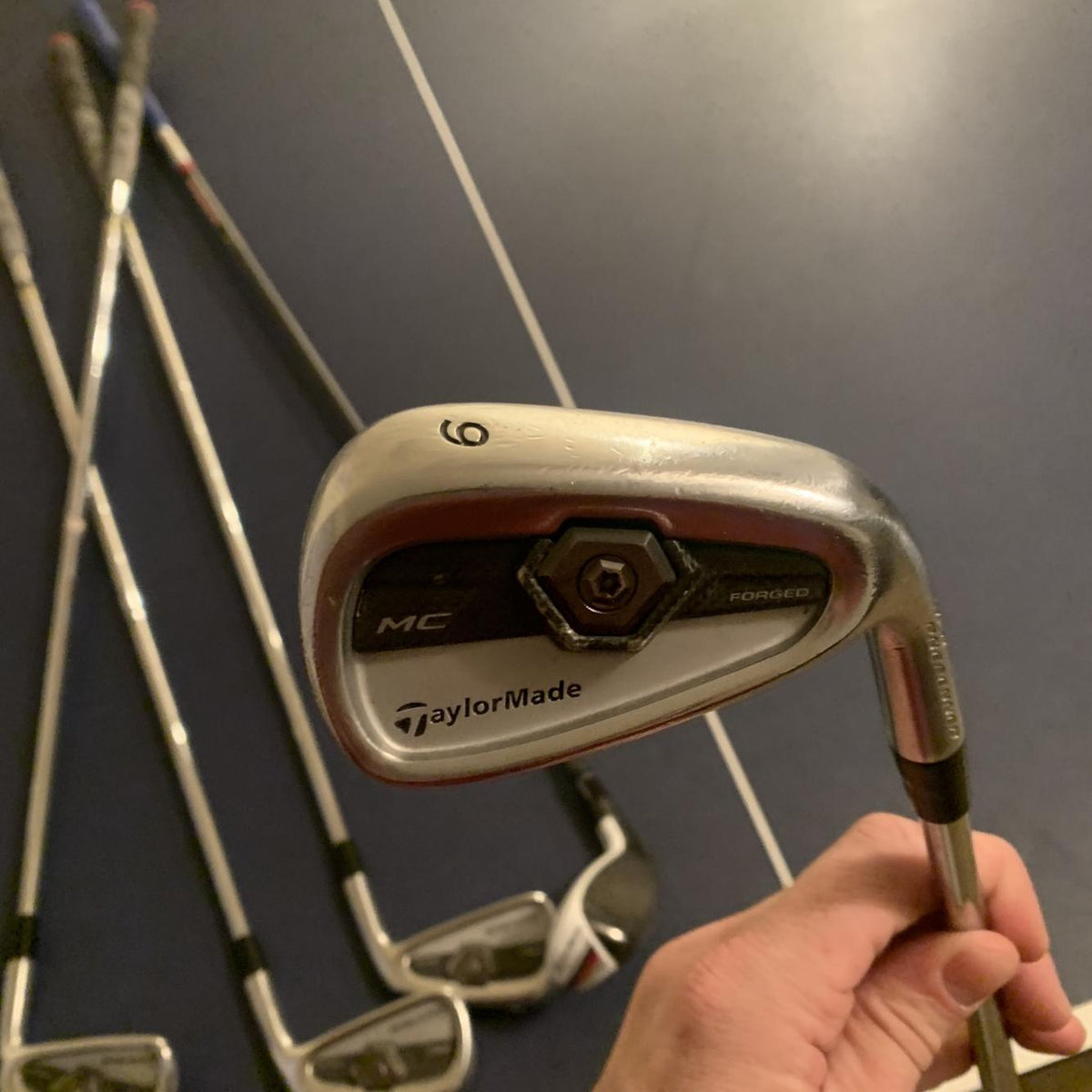 Men's Right Handed Stiff Flex Steel Shaft Iron Set