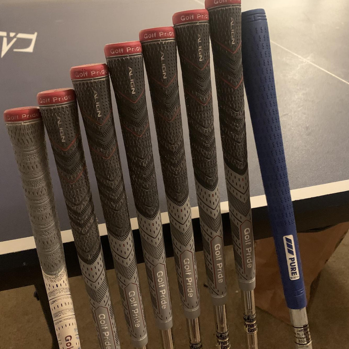 Men's Right Handed Stiff Flex Steel Shaft Iron Set