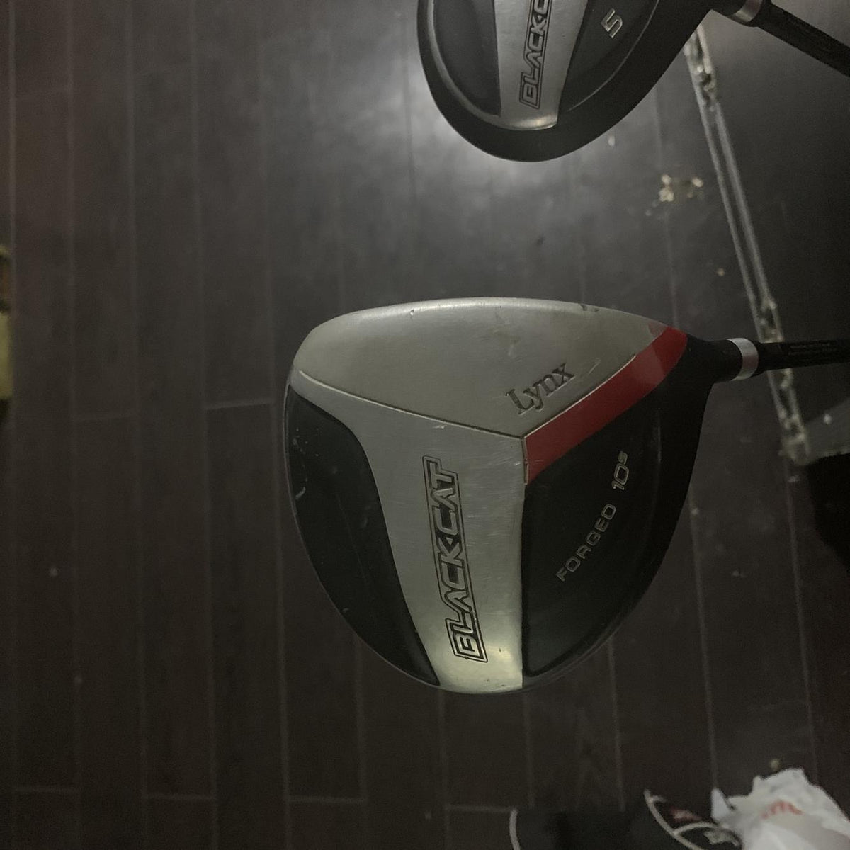 Men's Right Handed Black cat Regular Flex Graphite/Steel Shaft Iron Set