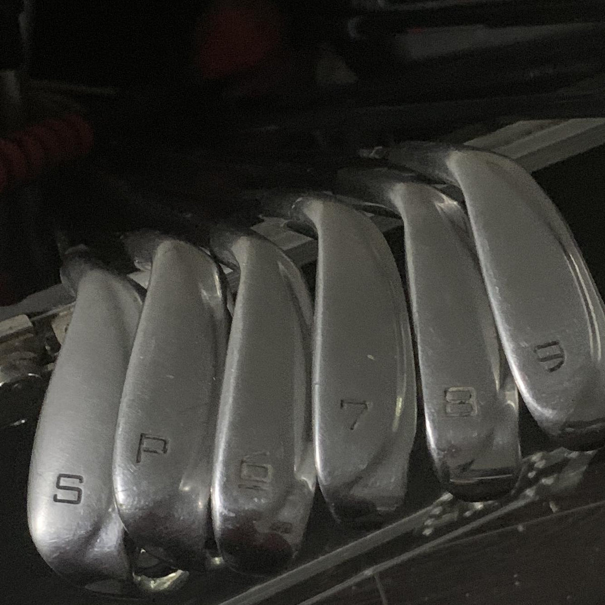 Men's Right Handed Black cat Regular Flex Graphite/Steel Shaft Iron Set