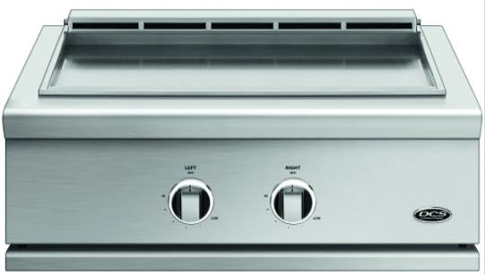 DCS GDE1-30-N 30" Outdoor 500 Square Inch Griddle in Stainless Steel