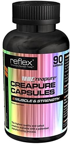 (12 Pack) - Reflex - Creapure Creatine Capsules | 90's | 12 Pack Bundle