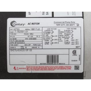 Magnum Force Pump, 3 Phase 208-230/460, 2Hp