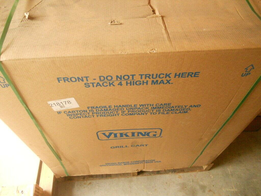 Viking BQC5300SS - 30” 500 Series Stainless Steel Grill Cart NEW On Pallet