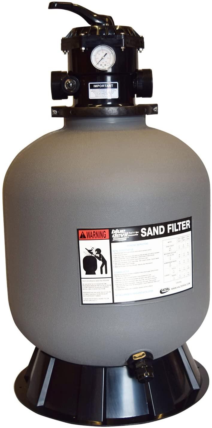 Blue Devil Sand Filter for Swimming Pools, 19-Inch