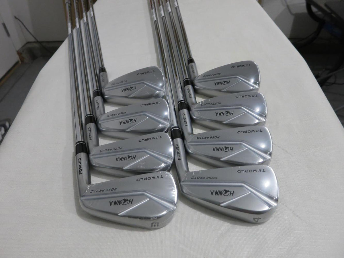 Honma Tour World Rose Proto MB Iron Set - 3-10 - Extra Stiff X Flex Steel - NEW