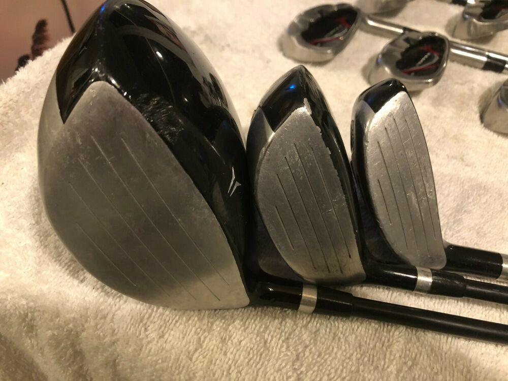 Mens Complete Golf Club Set & Bag, Righty, Senior, Wilson, TaylorMade, +1"