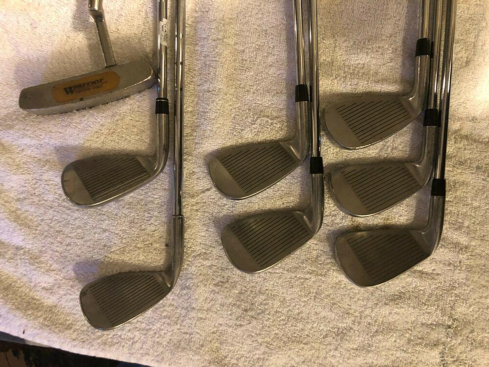 Mens Complete Golf Club Set & Bag, Righty, Senior, Wilson, TaylorMade, +1"