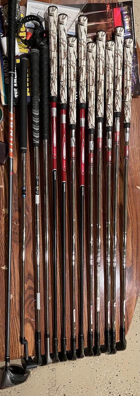 Used Men's TaylorMade Right Handed Burner 2.0 Clubs (Full Set) Regular Flex 13 Pieces