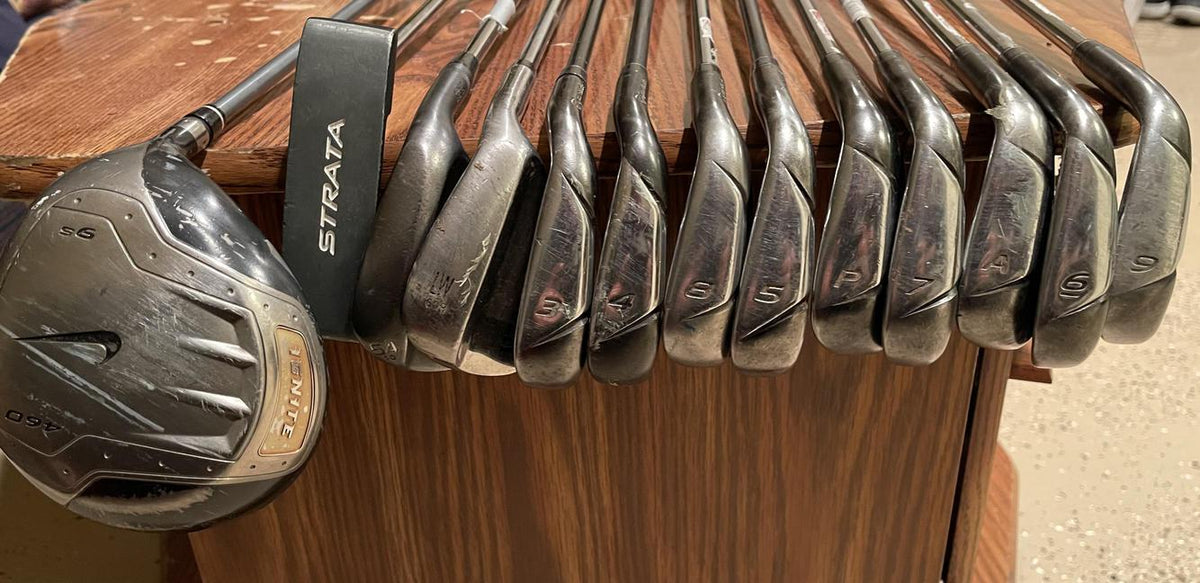 Used Men's TaylorMade Right Handed Burner 2.0 Clubs (Full Set) Regular Flex 13 Pieces