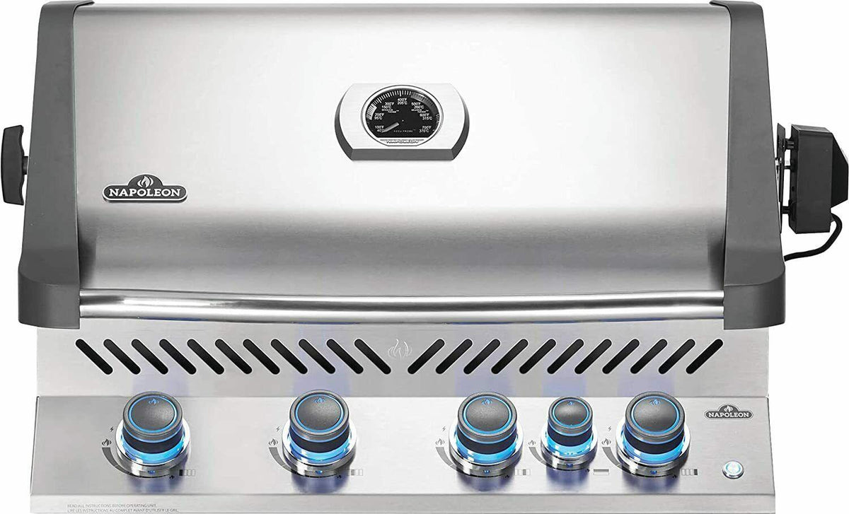 BIP500RBPSS-3 Built-in Prestige 500 RB Propane Gas Grill Infrared Rear Burners