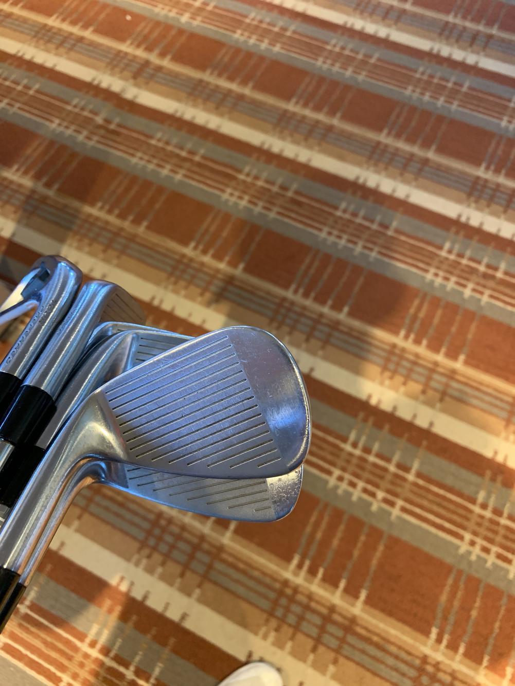 Used TaylorMade MC Forged (4-pw) S Flex, Right hand