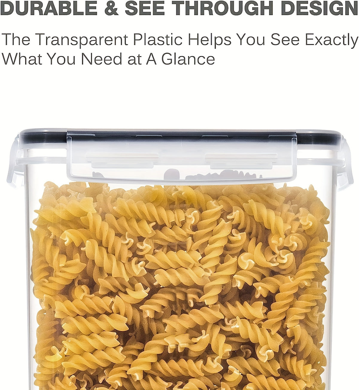 24pcs Airtight Food StoraContainers Set With Lids, BPA Plastic Dry Food Canisters For Kitchen Pantry Organization And Storage, Include Labels