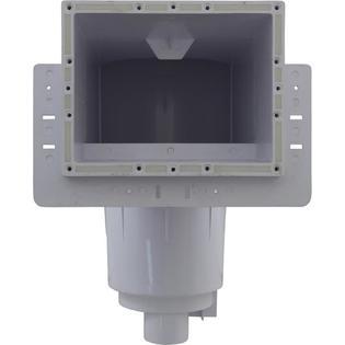 Products Fiberglass Skimmer (Regular Mouth, Square Lid) White, Solid