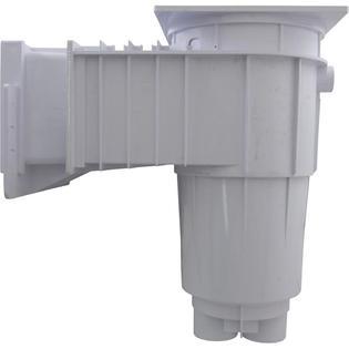 Products Fiberglass Skimmer (Regular Mouth, Square Lid) White, Solid