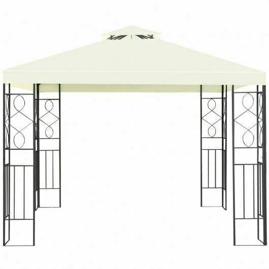 Durable 2 Tiers 10' x 10' Patio Gazebo Canopy Tent